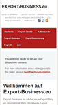 Mobile Screenshot of export-business.eu